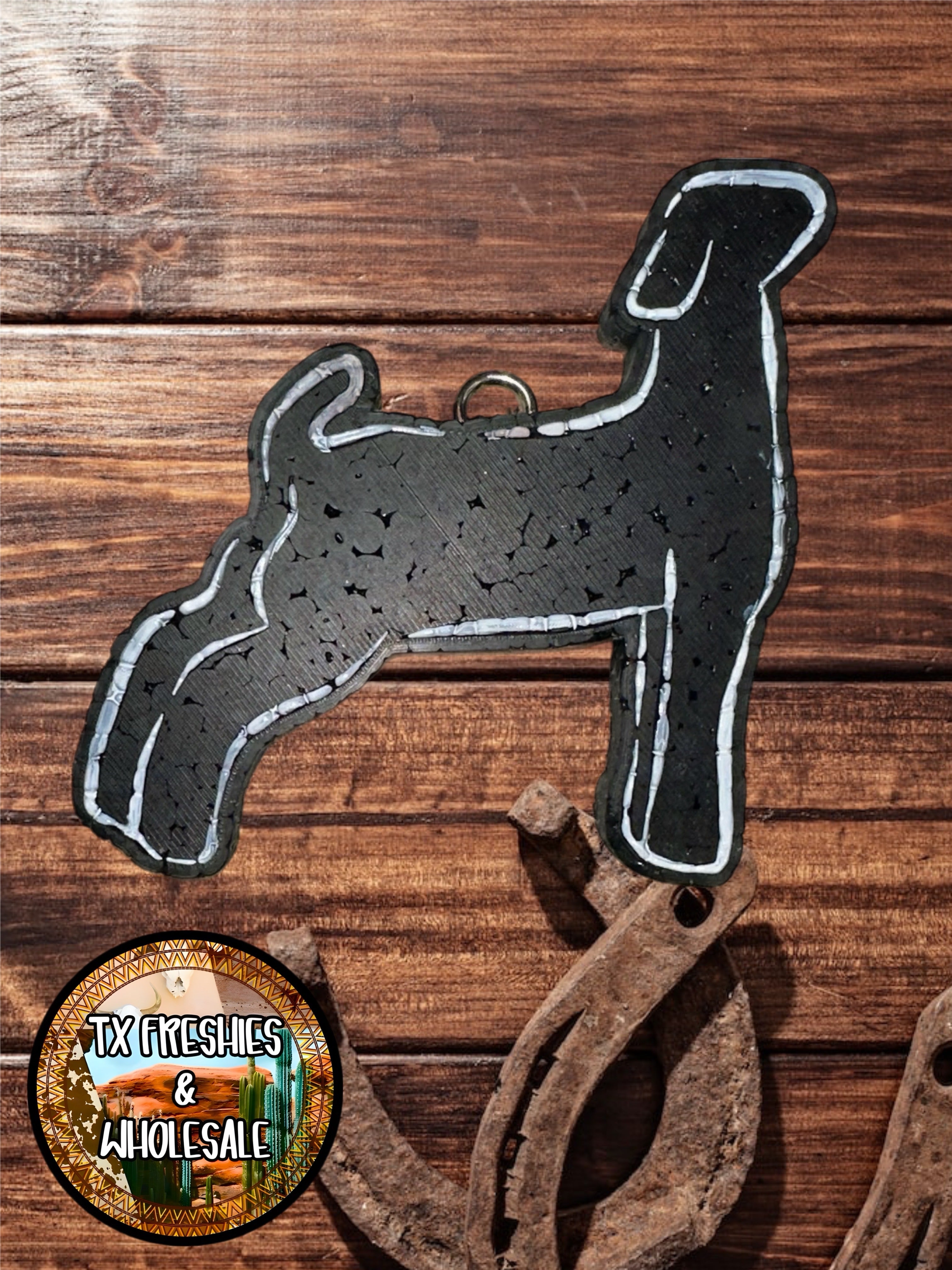STOCK SHOW PAINTED CAR FRESHIE (YOU CHOOSE ANIMAL)